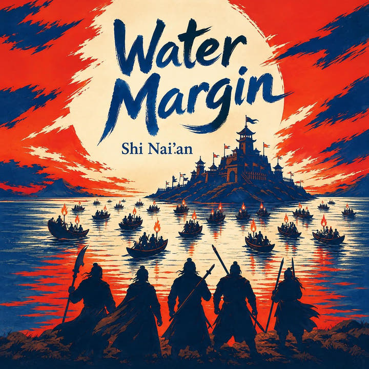 Water Margin, the audiobook cover