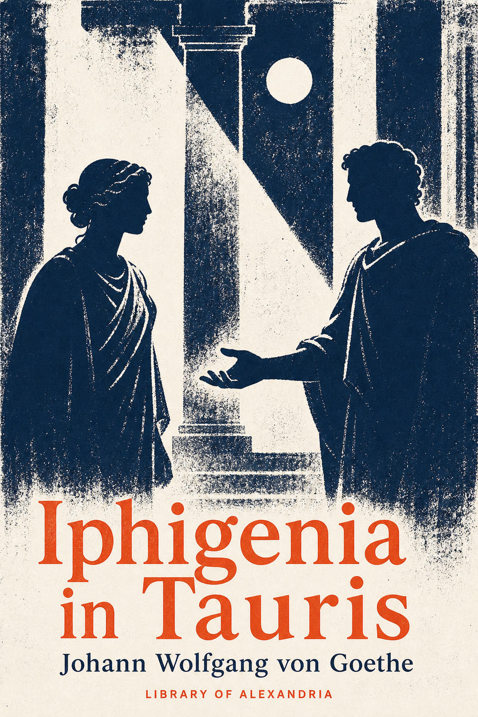 Iphigenia in Tauris by Johann Wolfgang von Goethe, the cover