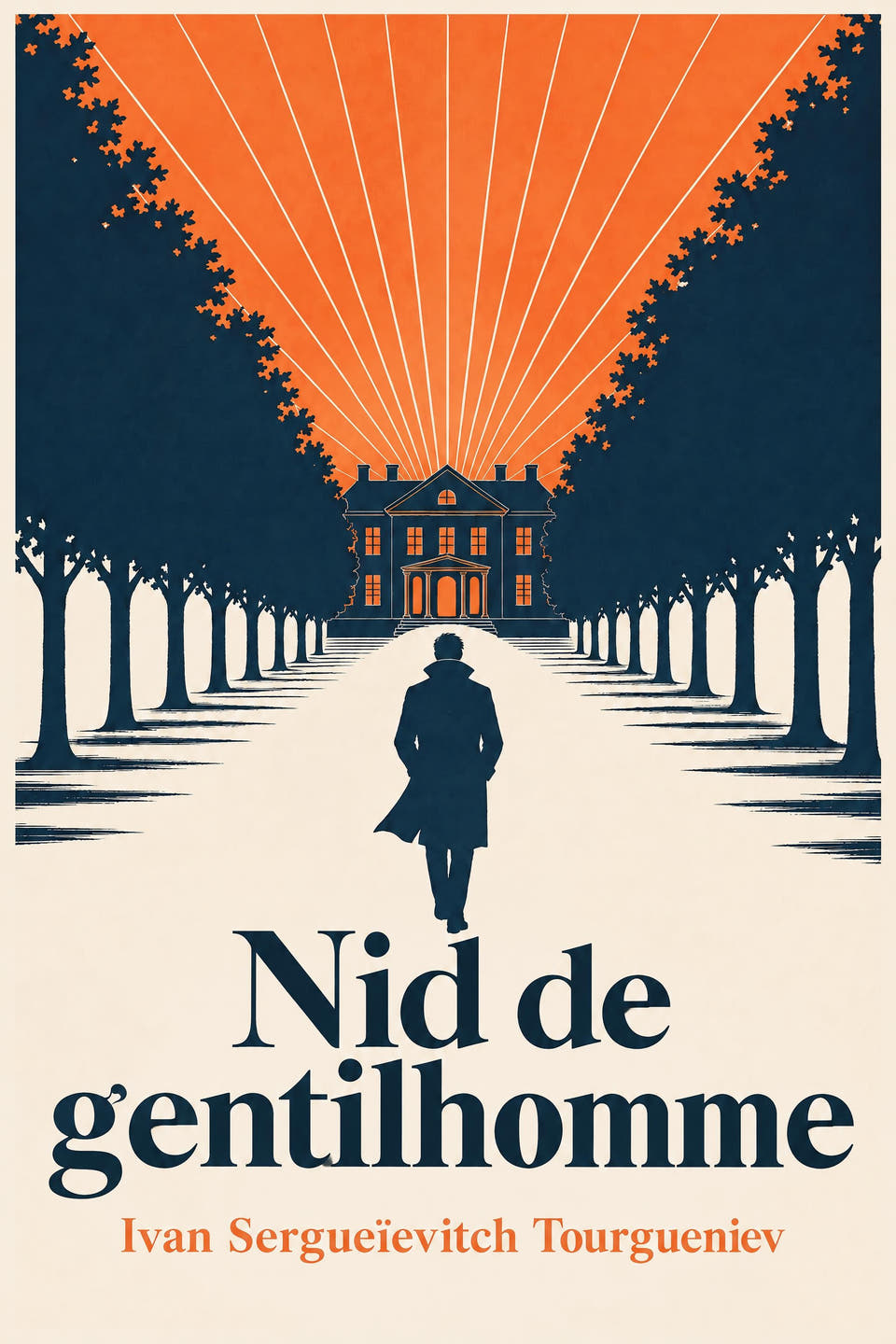 Nid de gentilhomme by Ivan Sergueïevitch Tourgueniev, the cover