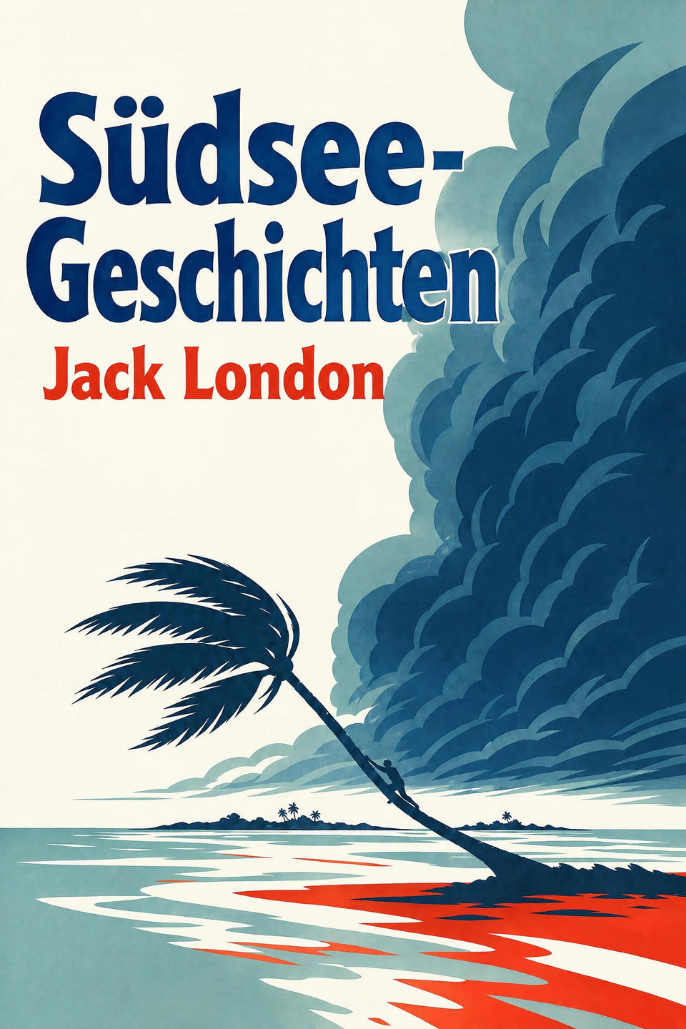Südsee-Geschichten by Jack London, the cover