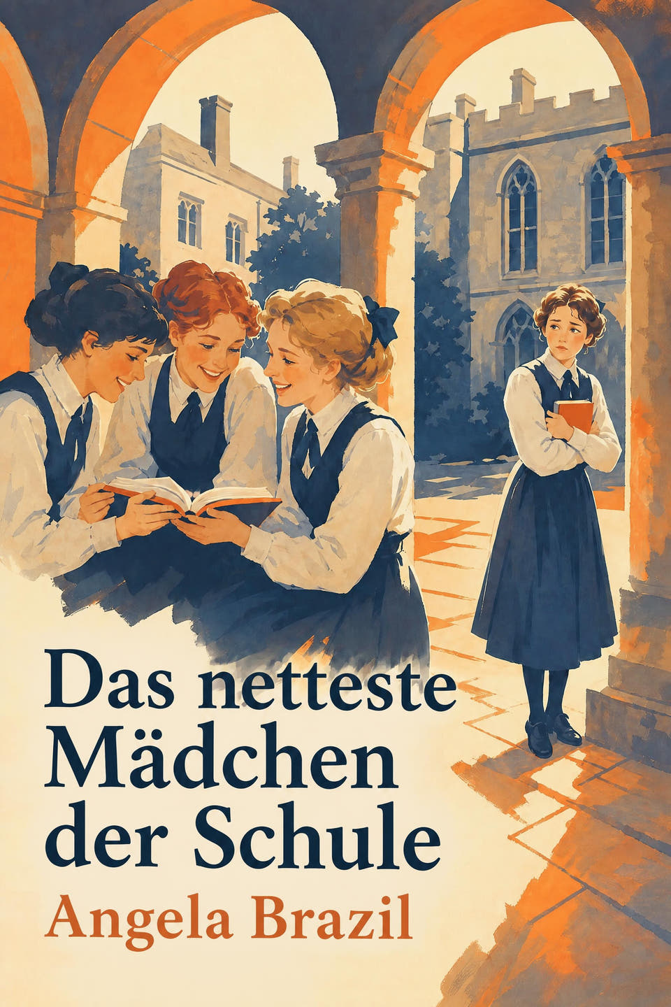 Das netteste Mädchen der Schule by Angela Brazil, the cover