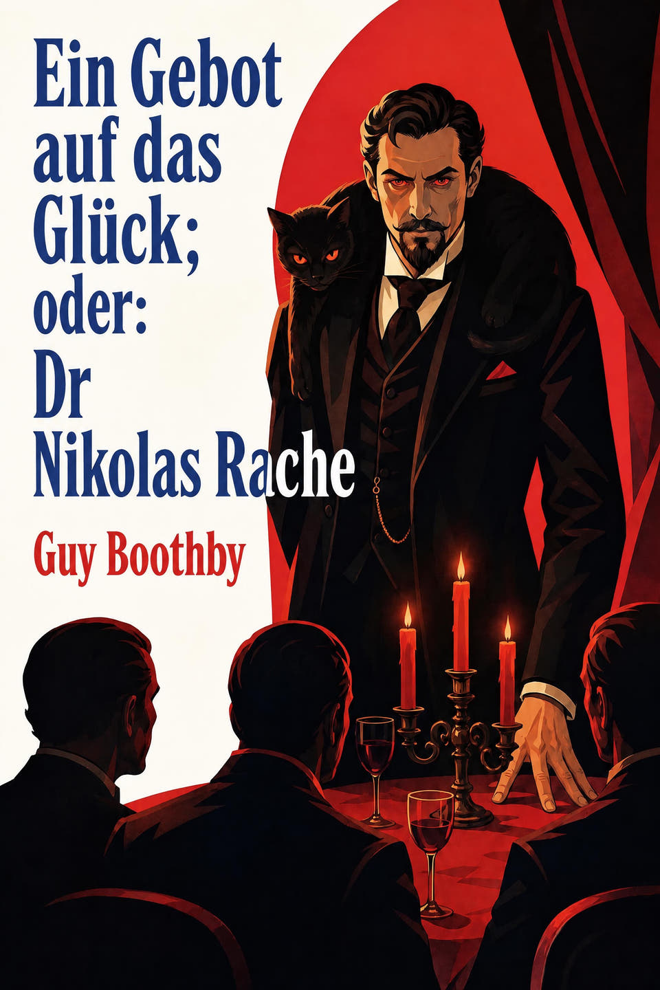 Ein Gebot auf das Glück; oder: Dr. Nikolas Rache by Guy Boothby, the cover
