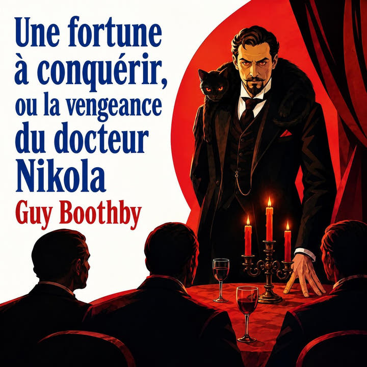Une fortune à conquérir, ou la vengeance du docteur Nikola, the audiobook cover