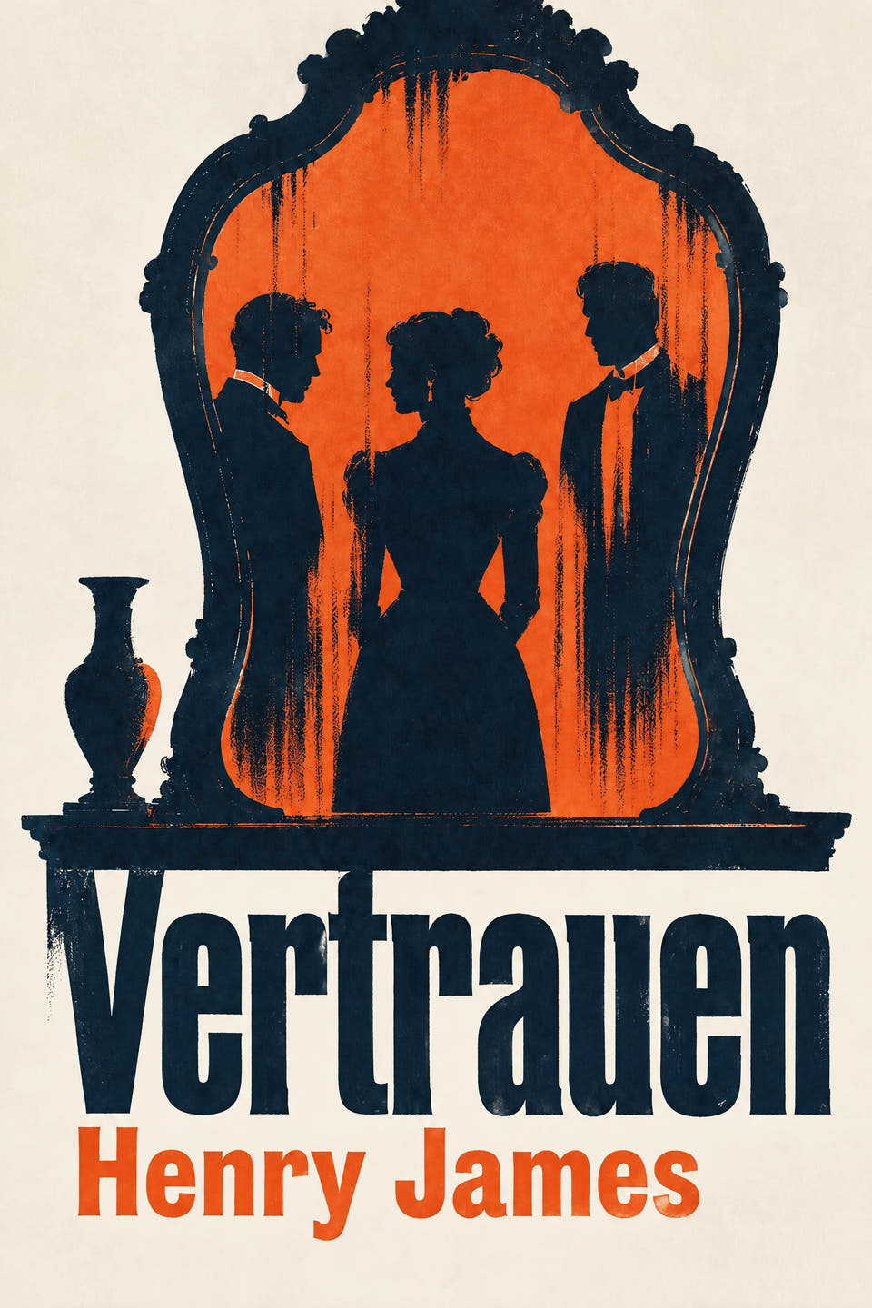Vertrauen by Henry James, the cover