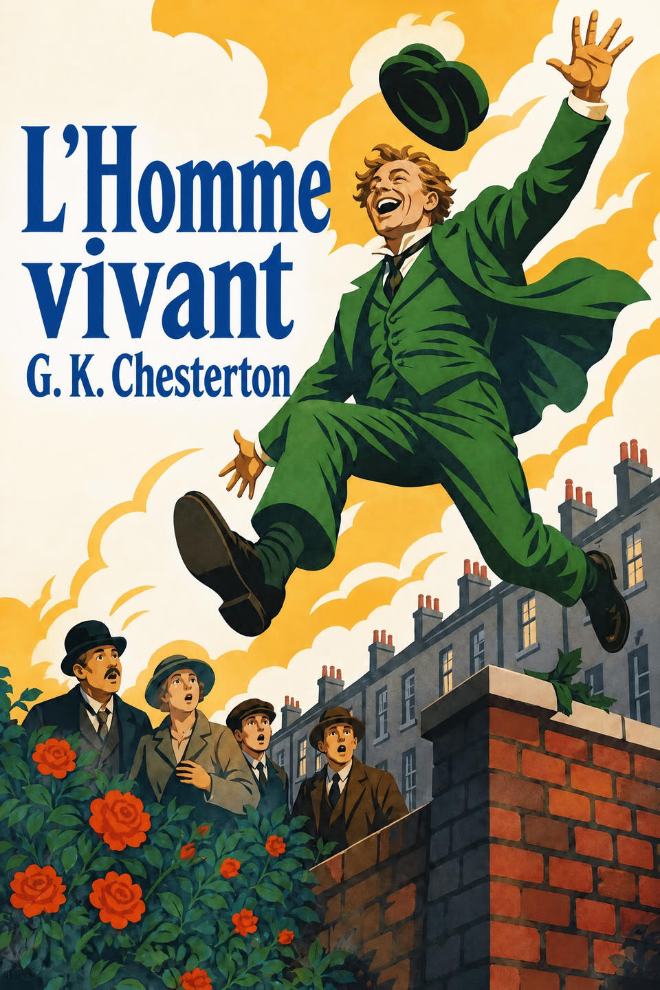 L’Homme vivant by G. K. Chesterton, the cover