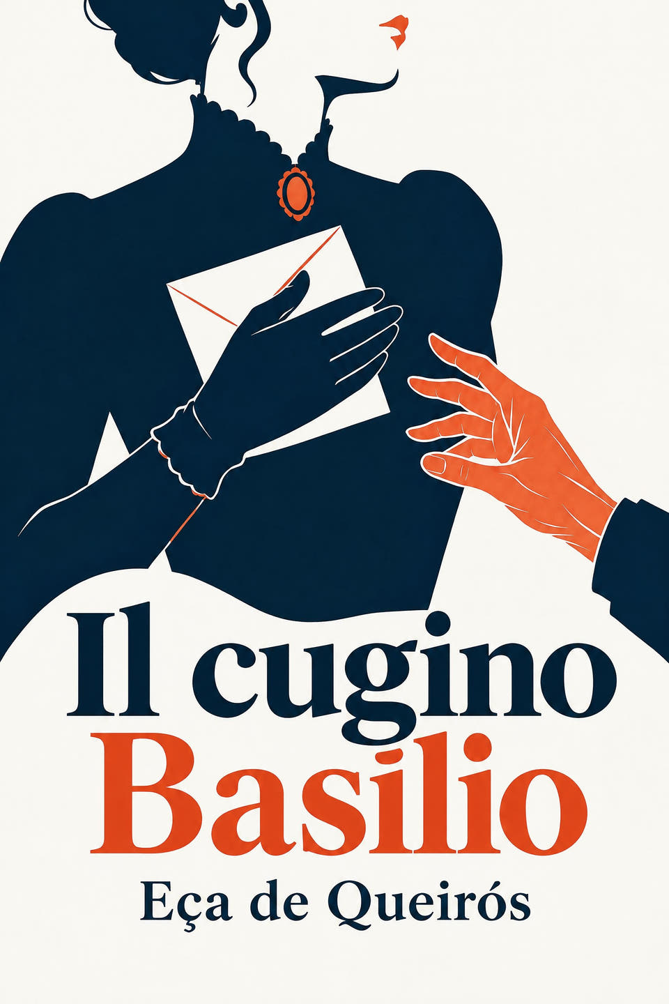 Il cugino Basilio by Eça de Queirós, the cover