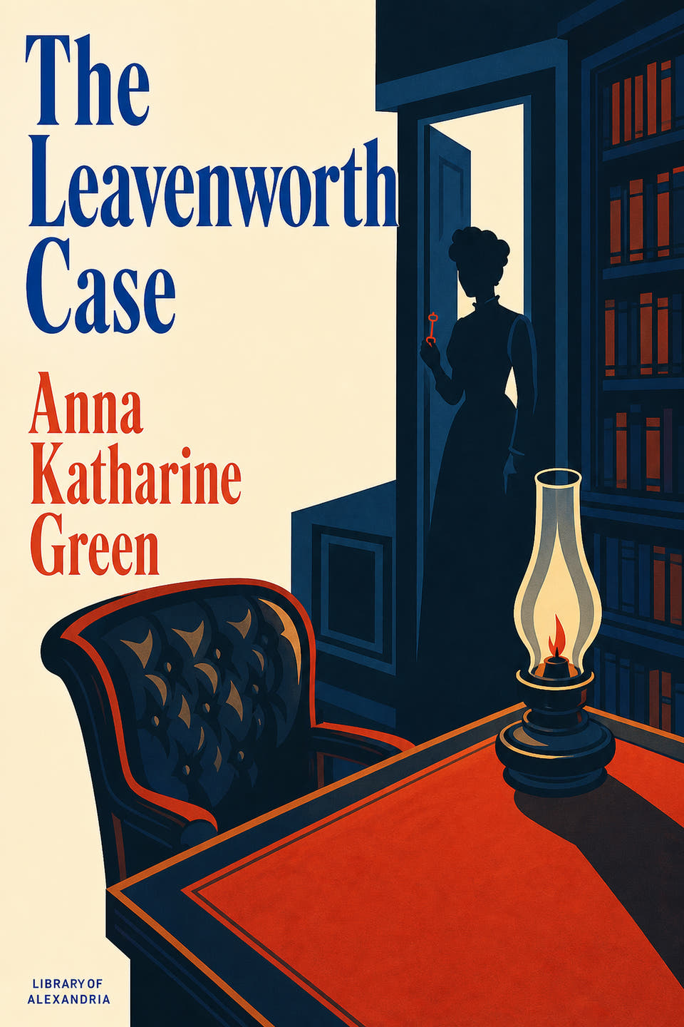 The Leavenworth Case by Anna Katharine Green, the cover