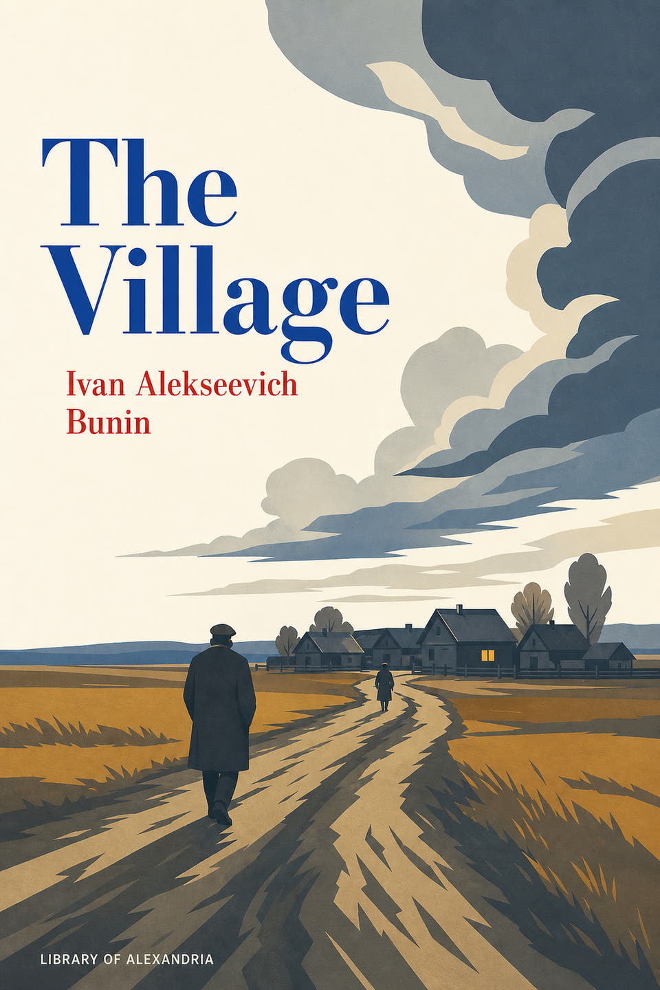 La aldea by Iván Alekséievich Bunin, the cover