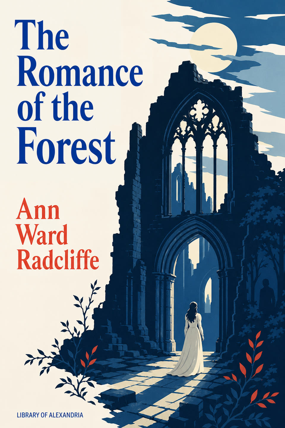 El romance del bosque by Ann Ward Radcliffe, the cover