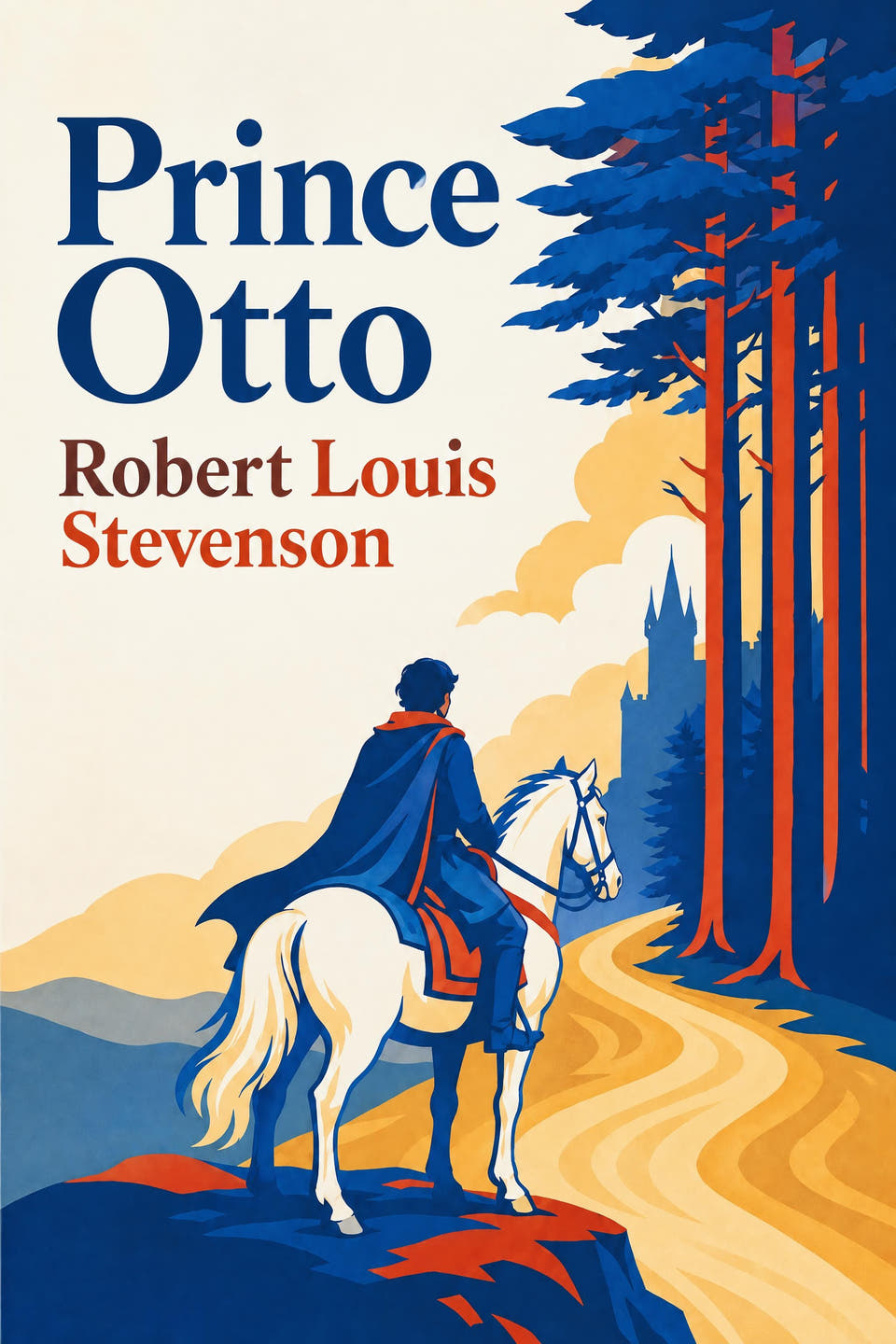 Prince Otto by Robert Louis Stevenson, the cover