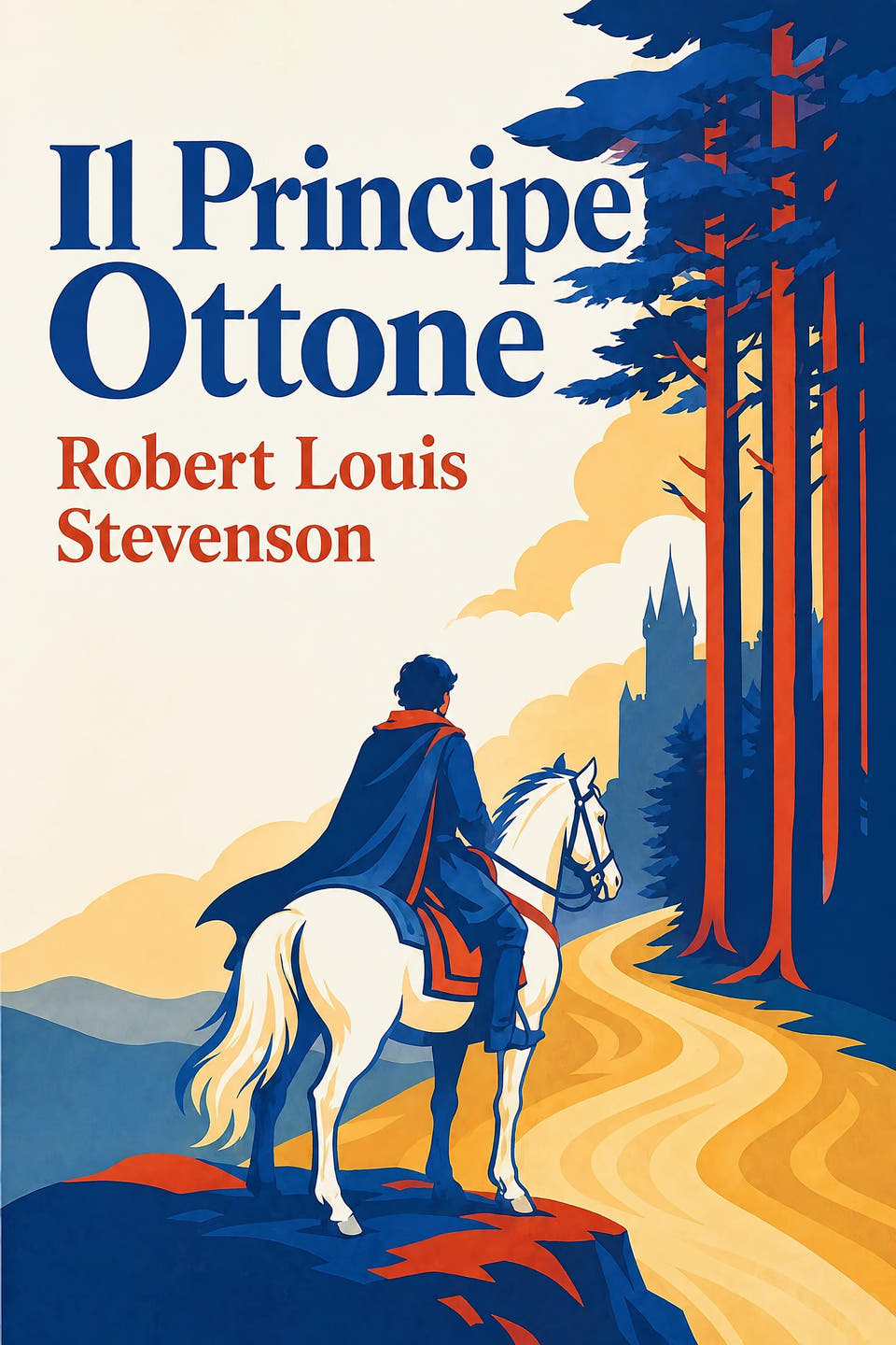 Il Principe Ottone by Robert Louis Stevenson, the cover