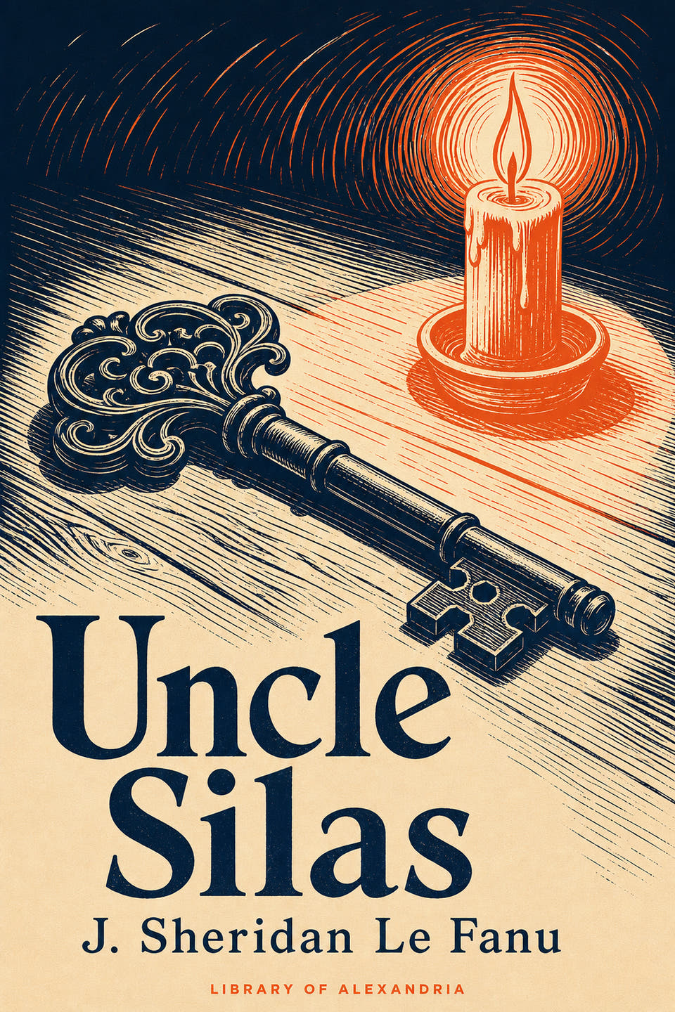 Uncle Silas by Joseph Sheridan Le Fanu, the cover