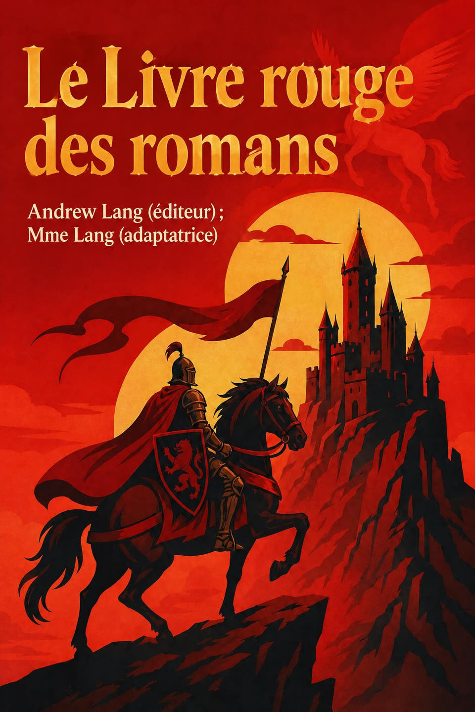 Le Livre rouge des romans by Andrew Lang (éditeur) ; Mme Lang (adaptatrice), the cover
