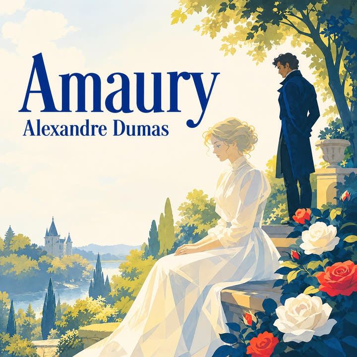 Amaury, the audiobook cover