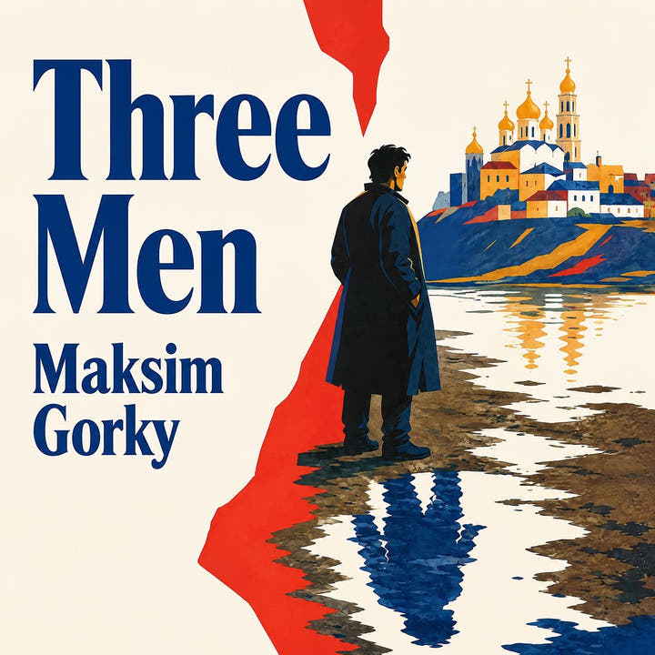 Tre uomini, the audiobook cover