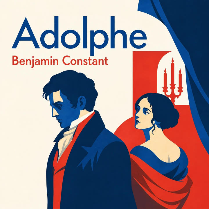 Adolphe, the audiobook cover