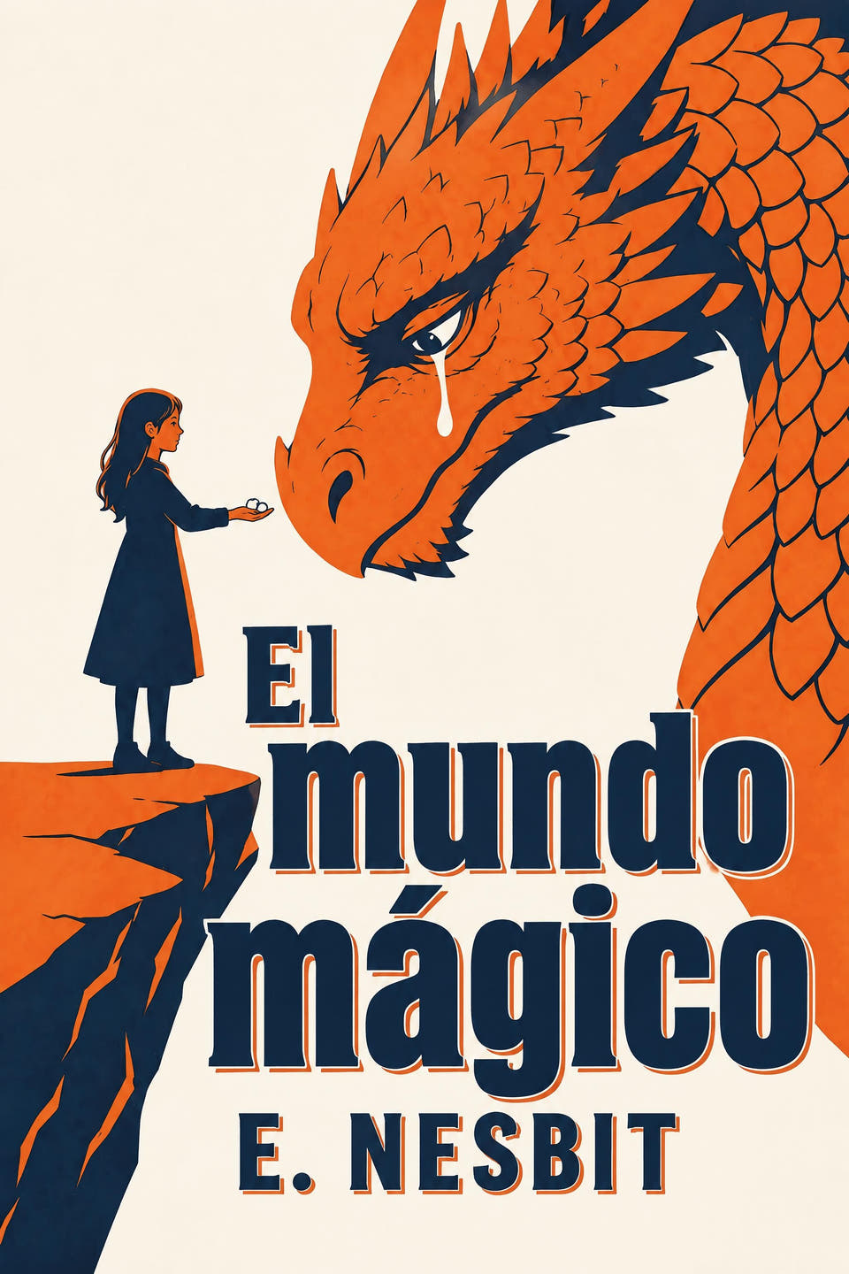El mundo mágico by E. Nesbit, the cover