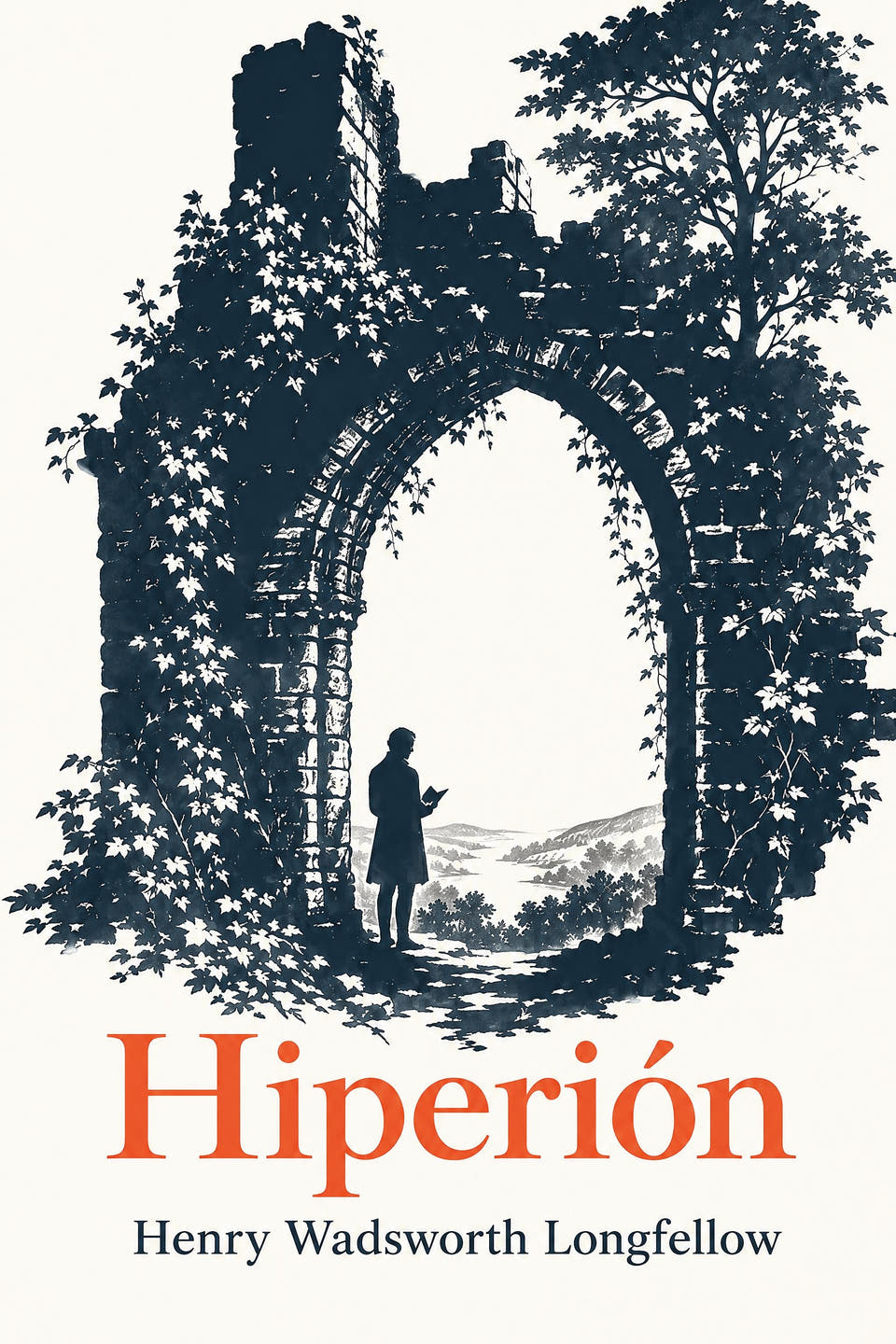 Hiperión by Henry Wadsworth Longfellow, the cover