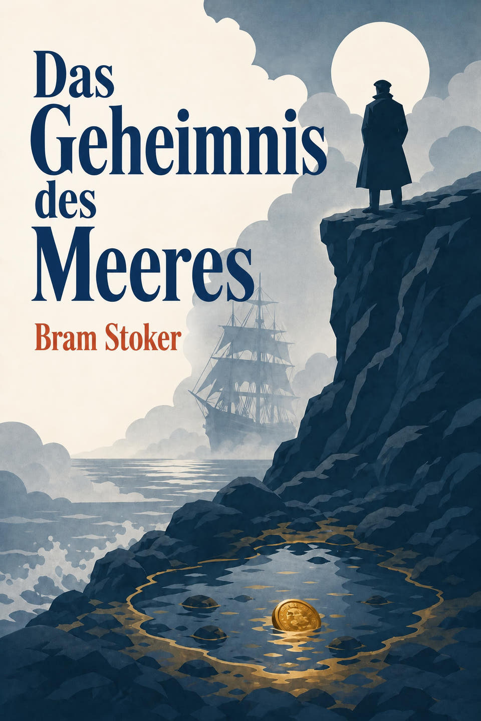 Das Geheimnis des Meeres by Bram Stoker, the cover