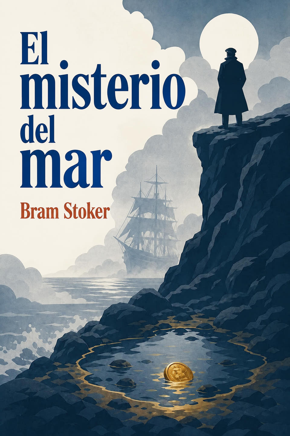 El misterio del mar by Bram Stoker, the cover
