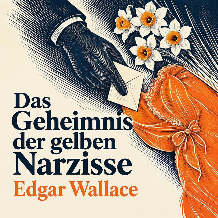 Das Geheimnis der gelben Narzisse, the audiobook cover