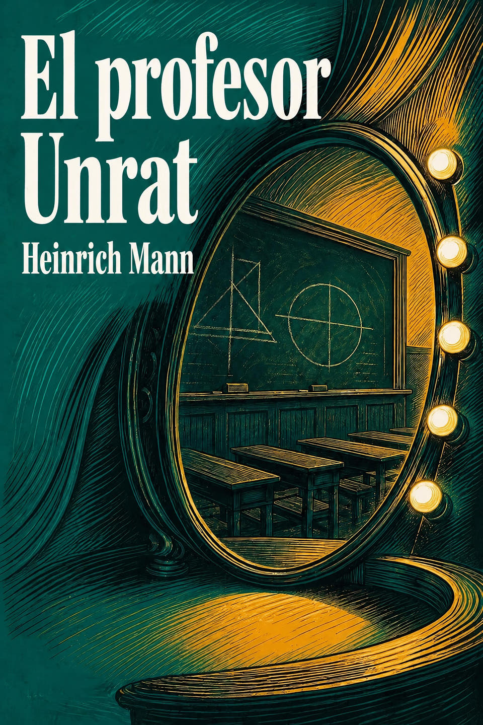 El profesor Unrat by Heinrich Mann, the cover