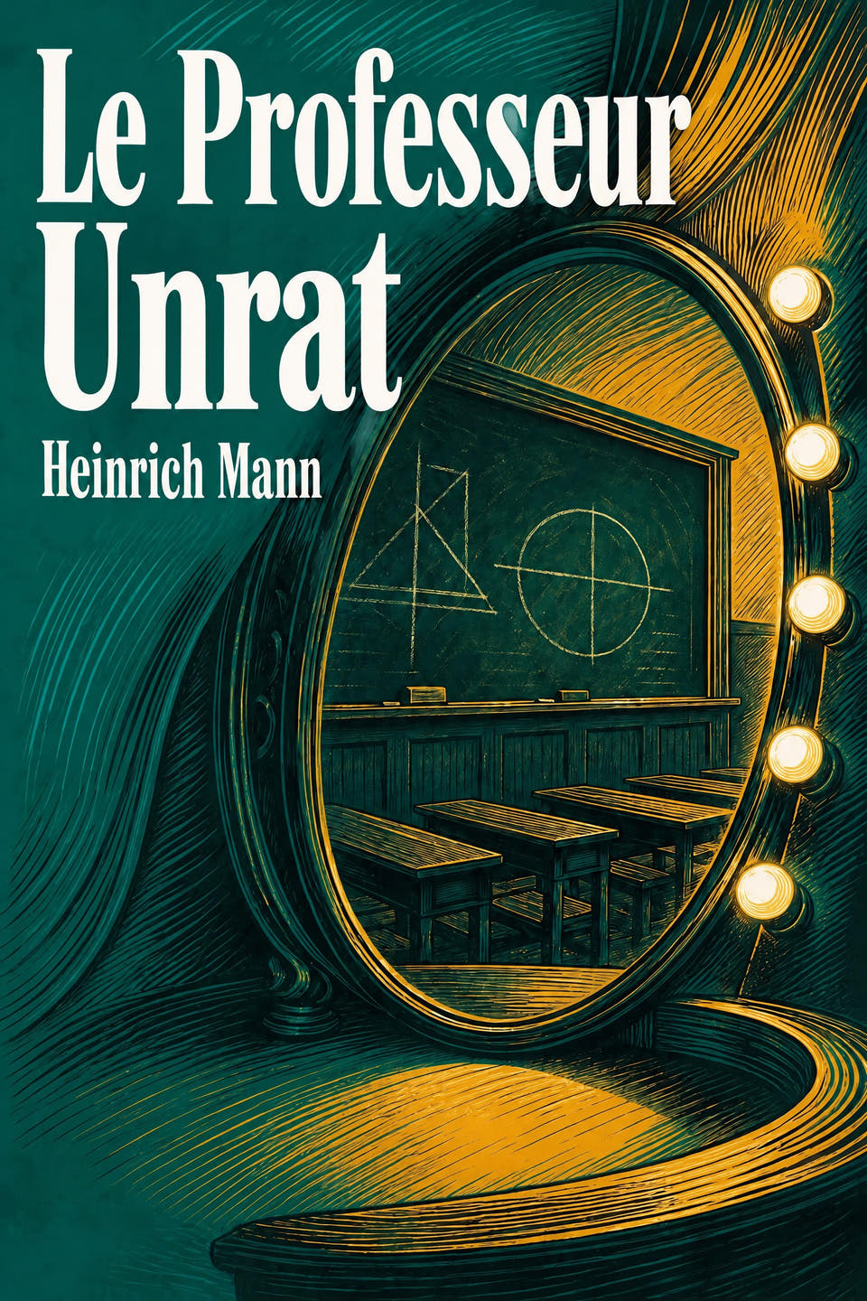 Le Professeur Unrat by Heinrich Mann, the cover