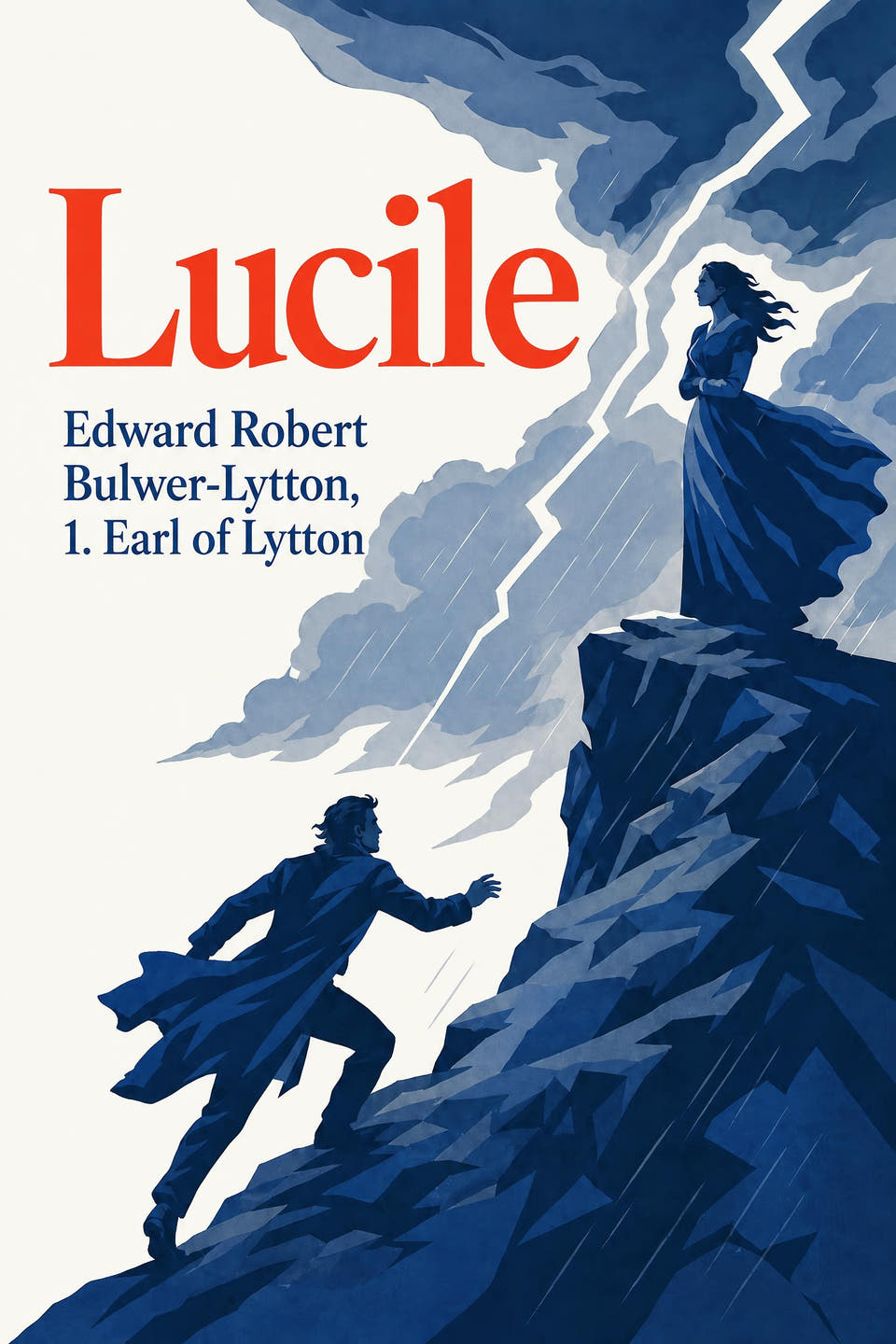 Lucile by Edward Robert Bulwer-Lytton, 1. Earl of Lytton, the cover