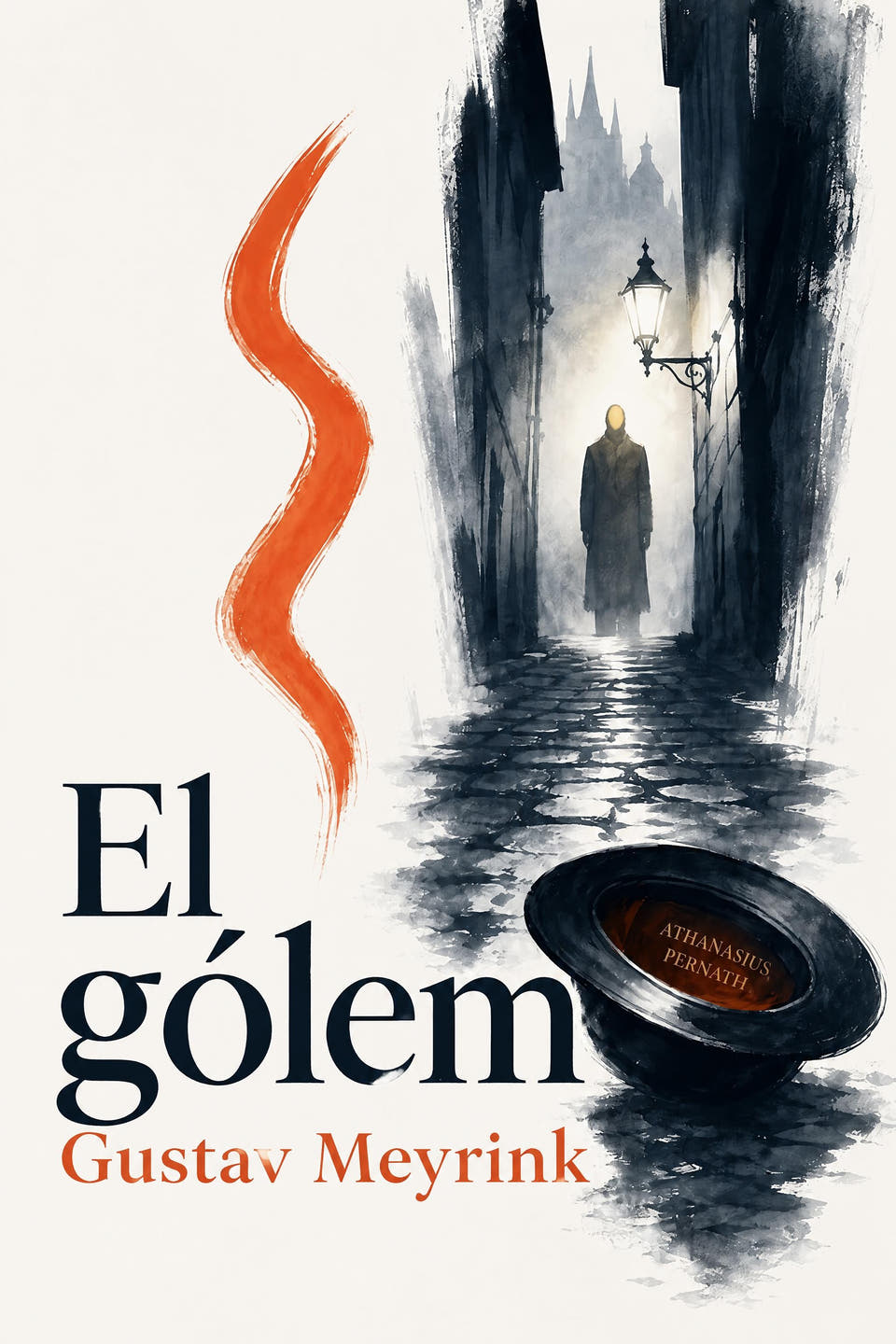 El gólem by Gustav Meyrink, the cover