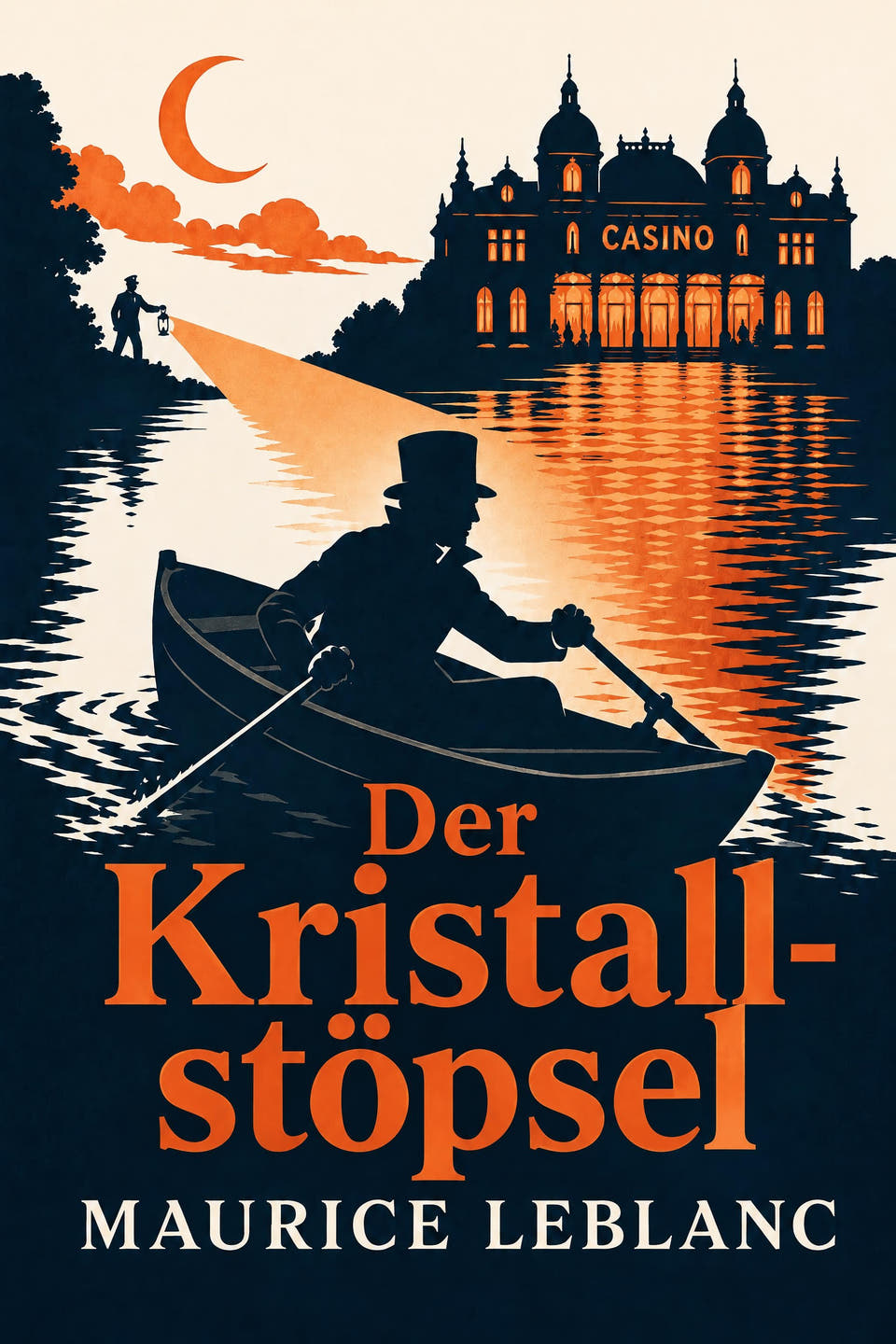 Der Kristallstöpsel by Maurice Leblanc, the cover