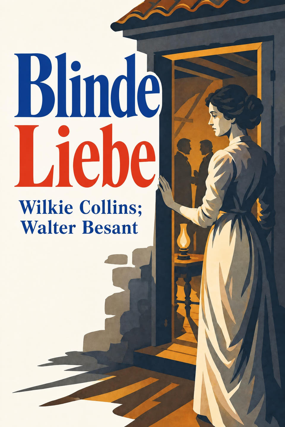Blinde Liebe by Wilkie Collins; Walter Besant, the cover