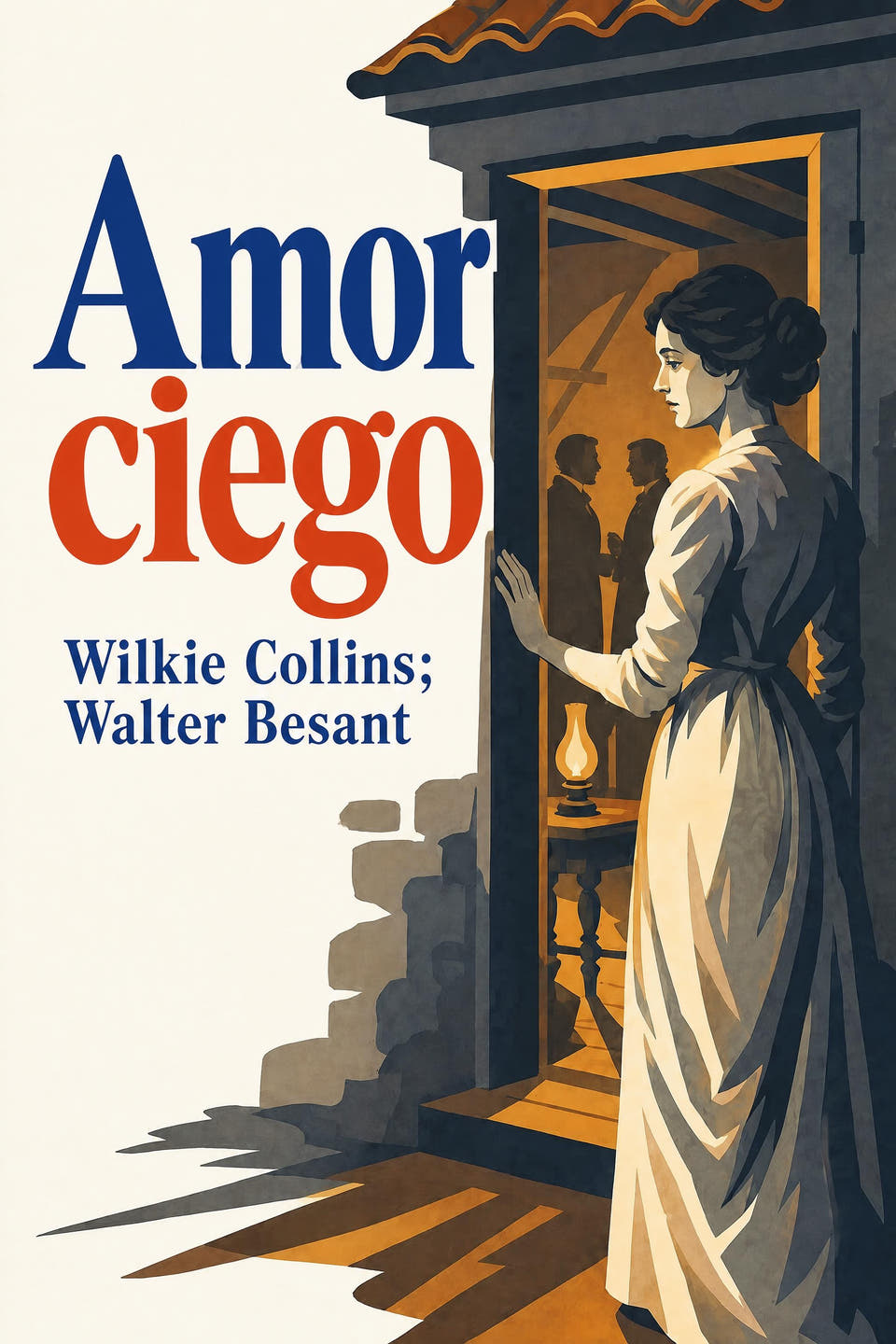Amor ciego by Wilkie Collins; Walter Besant, the cover