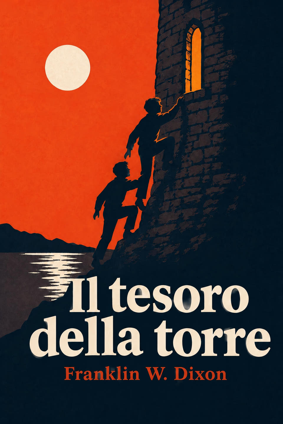 Il tesoro della torre by Franklin W. Dixon, the cover