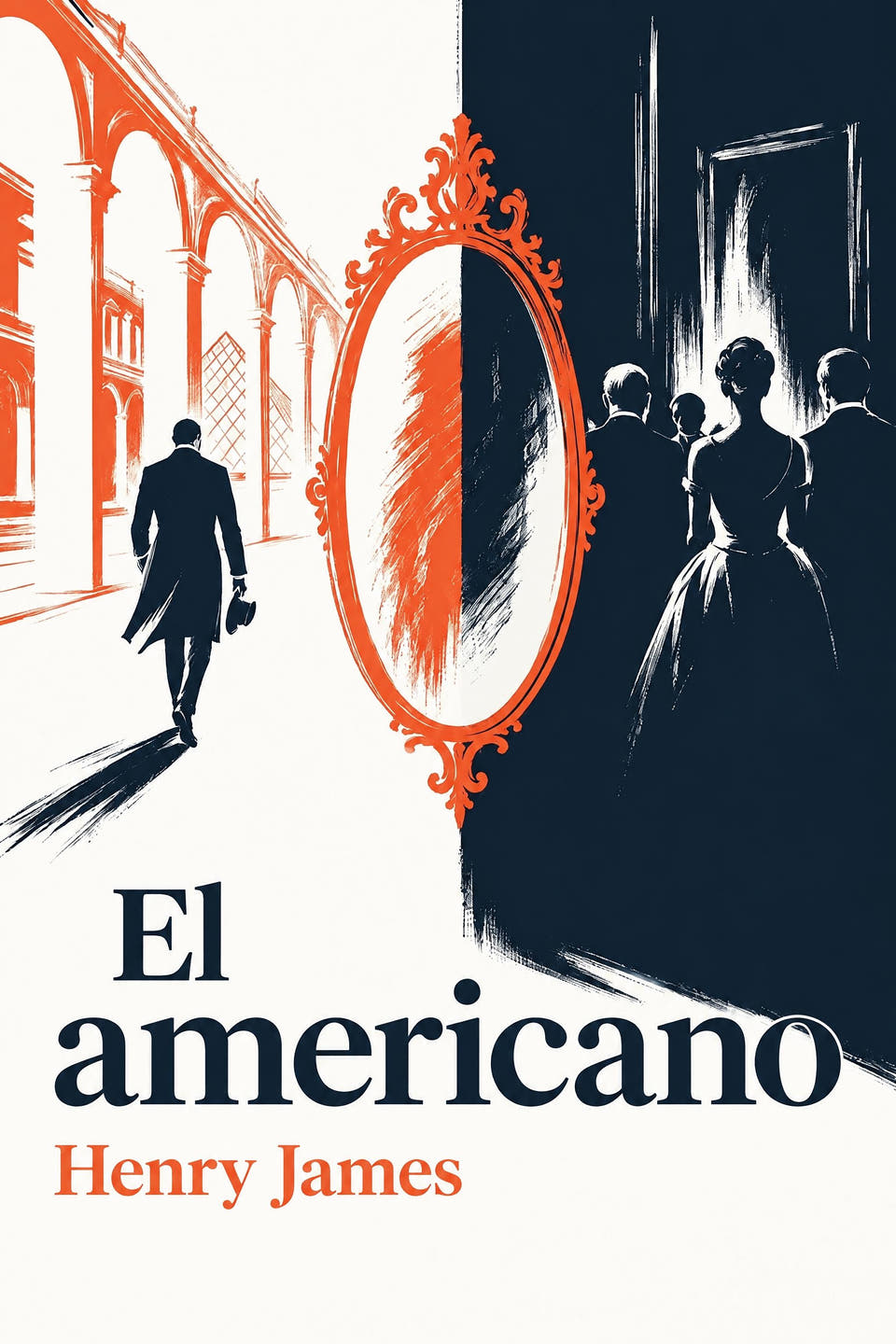 El americano by Henry James, the cover