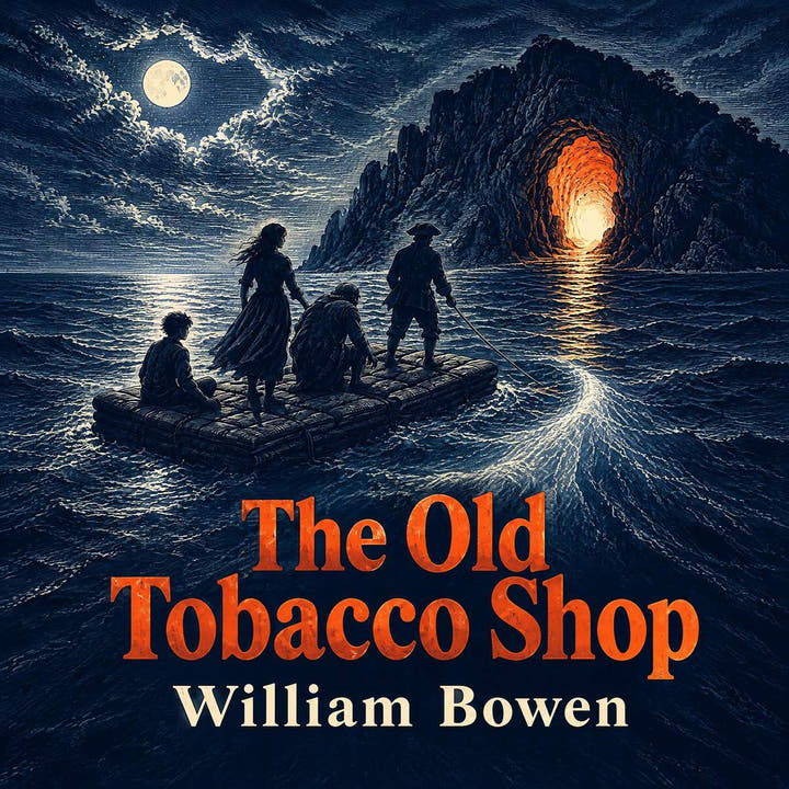 The Old Tobacco Shop, the audiobook cover