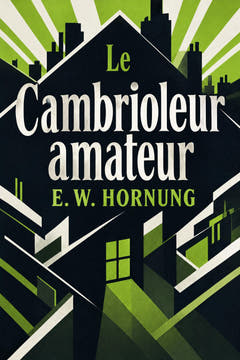 Le Cambrioleur amateur, the cover of this edition