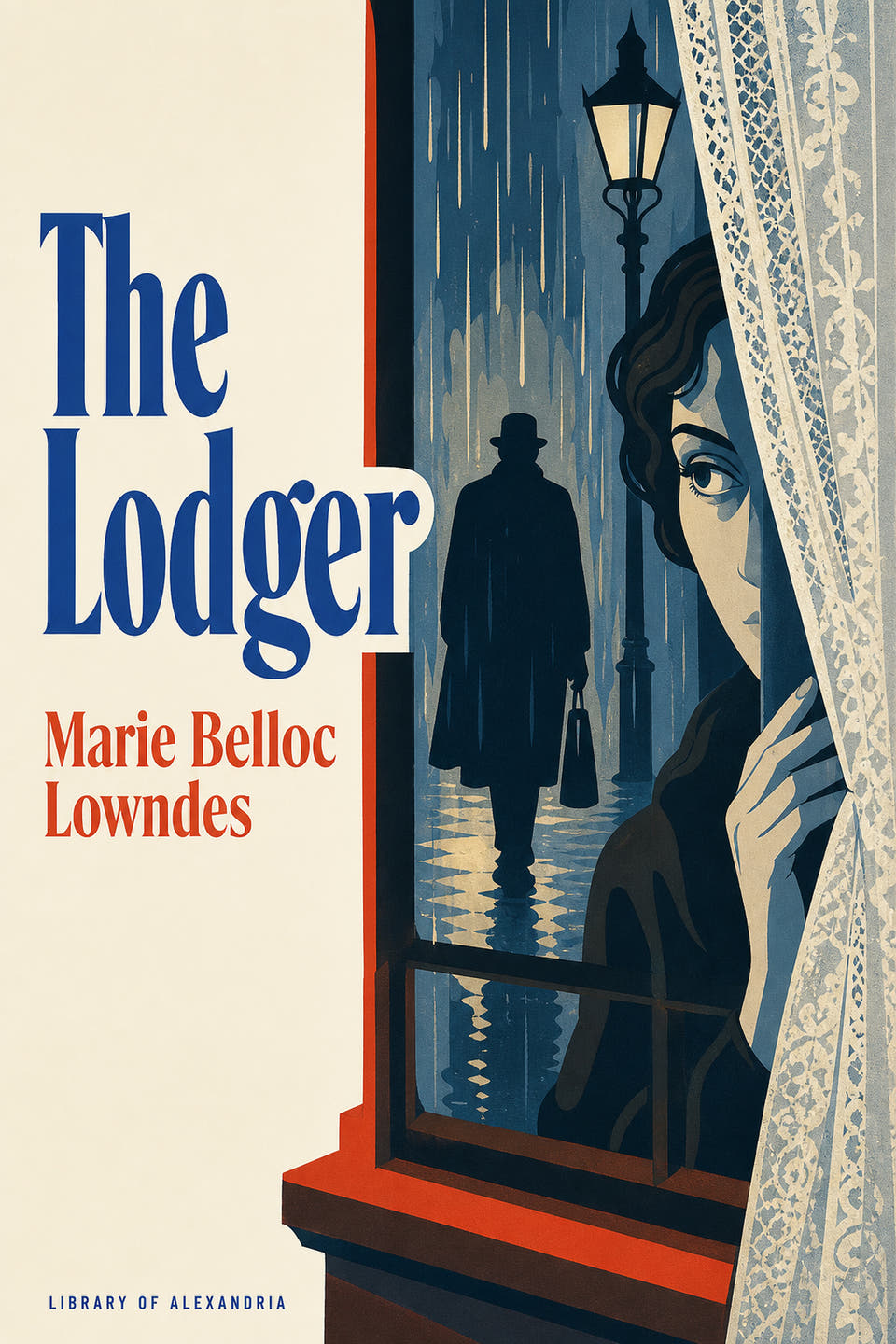 The Lodger by Marie Belloc Lowndes, the cover