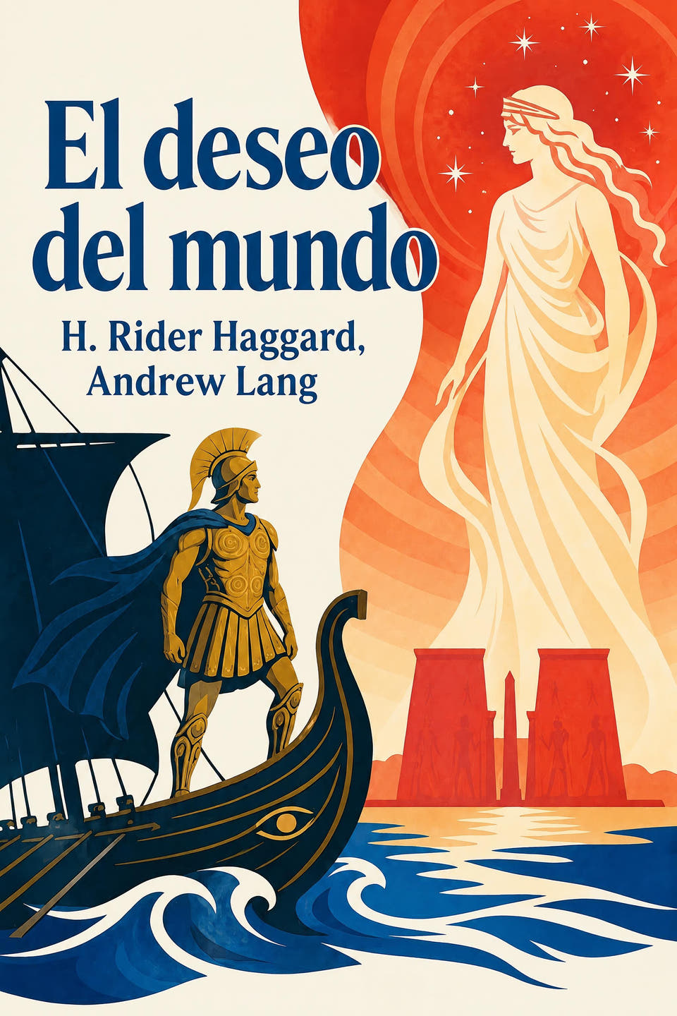 El deseo del mundo by H. Rider Haggard; Andrew Lang, the cover