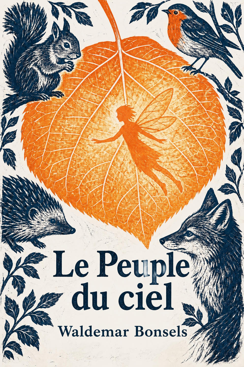 Le Peuple du ciel by Waldemar Bonsels, the cover