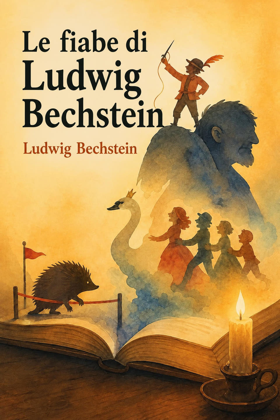 Le fiabe di Ludwig Bechstein by Ludwig Bechstein, the cover