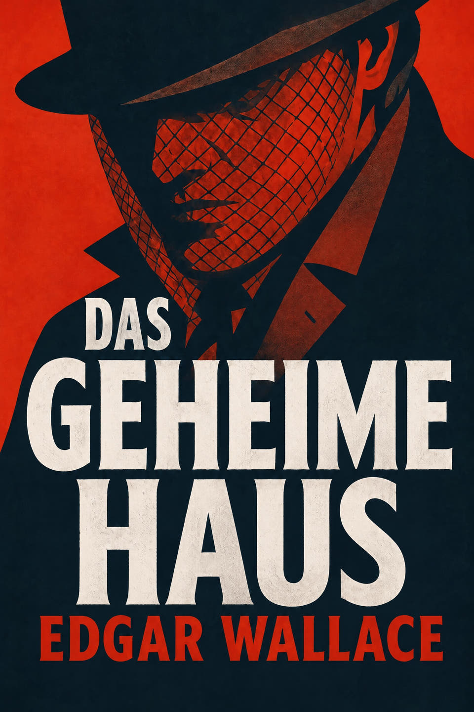 Das geheime Haus by Edgar Wallace, the cover