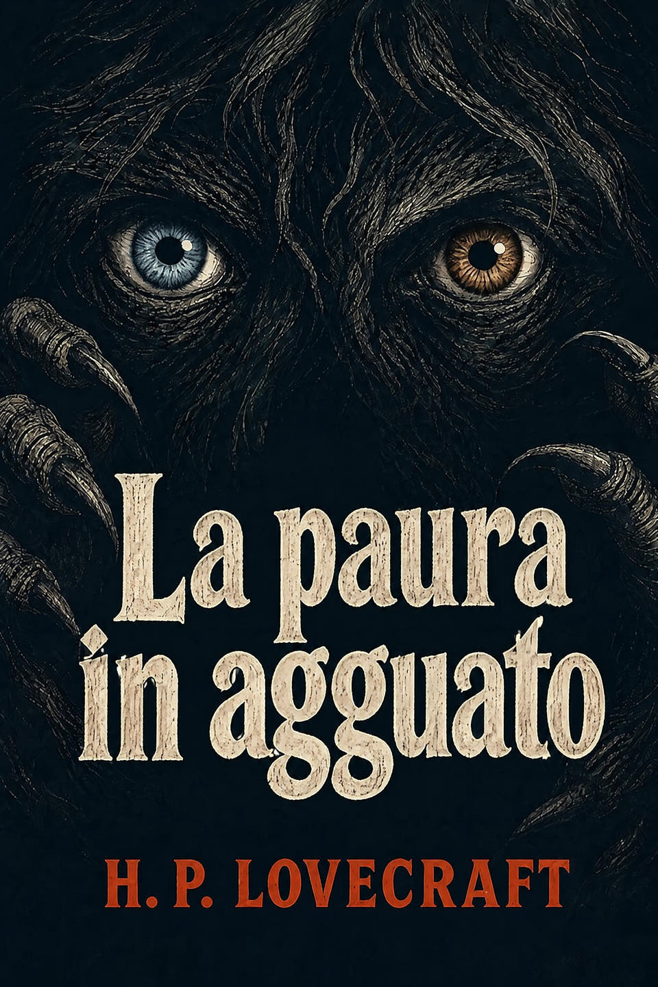 La paura in agguato by H. P. Lovecraft, the cover