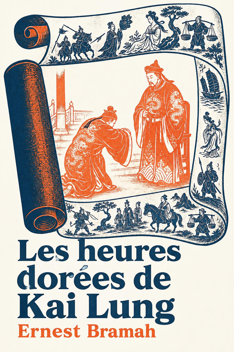 Les heures dorées de Kai Lung by Ernest Bramah, the cover