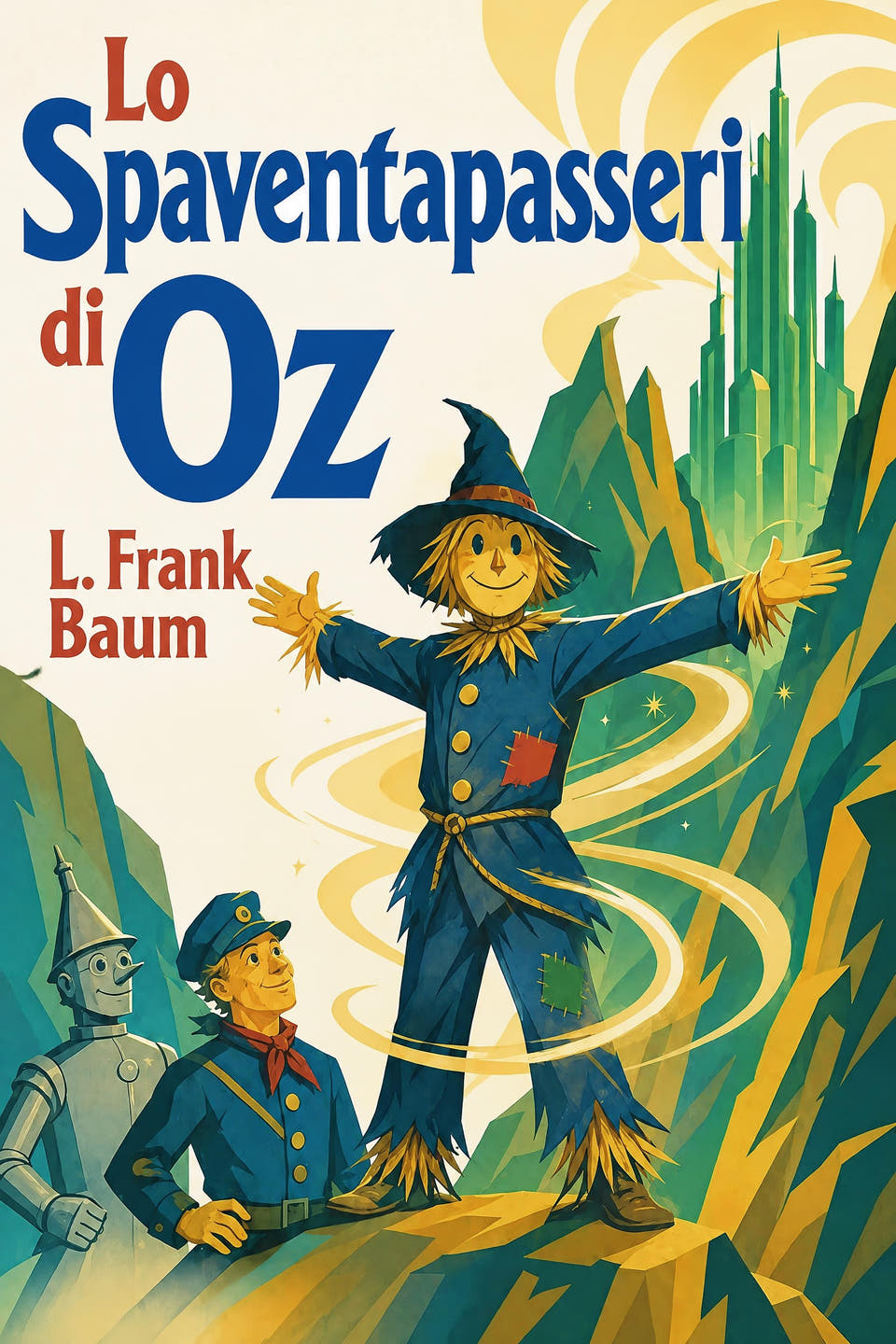 Lo Spaventapasseri di Oz by L. Frank Baum, the cover