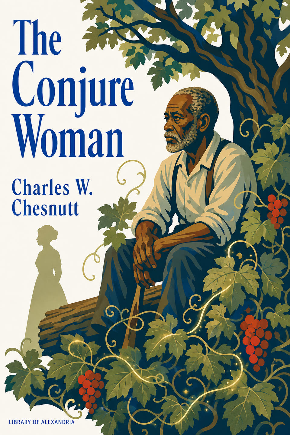 The Conjure Woman by Charles W. Chesnutt, the cover