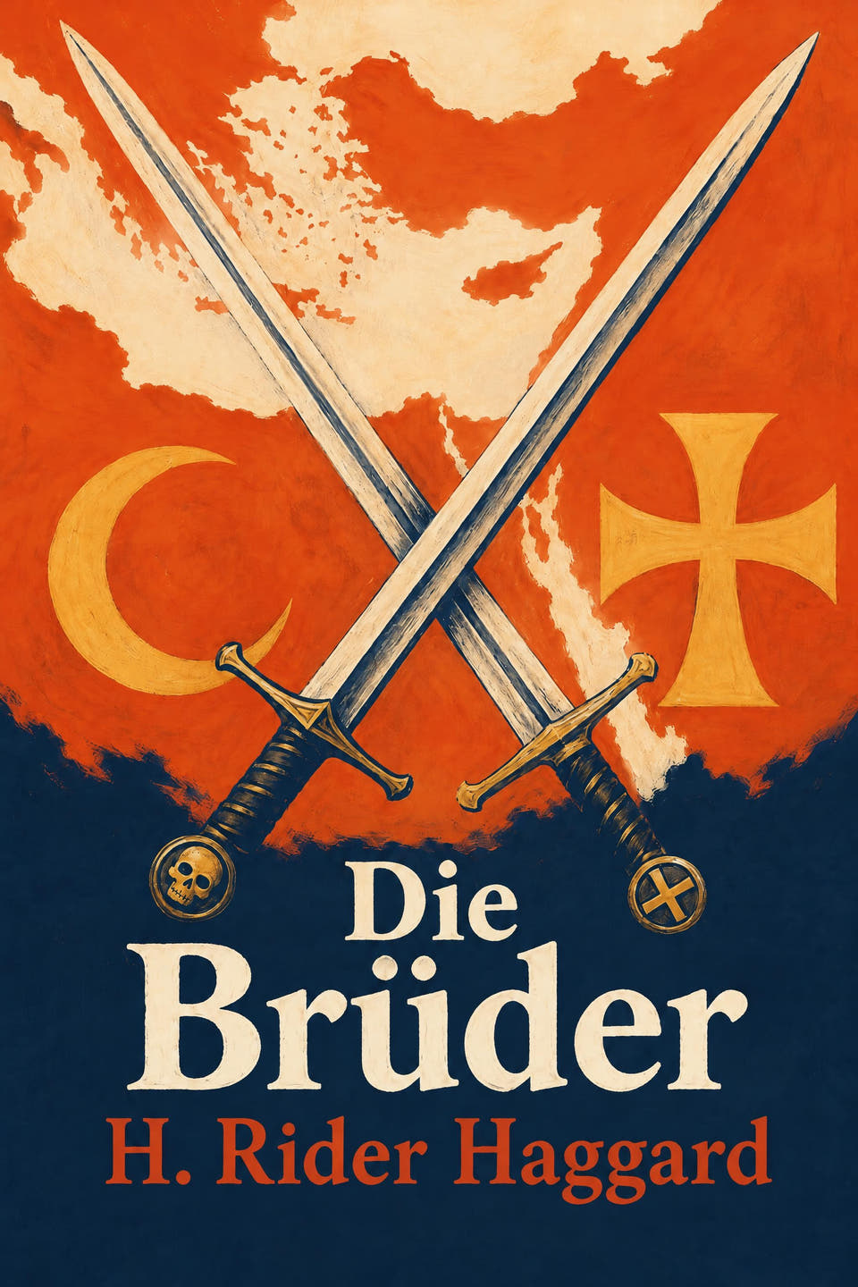 Die Brüder by H. Rider Haggard, the cover