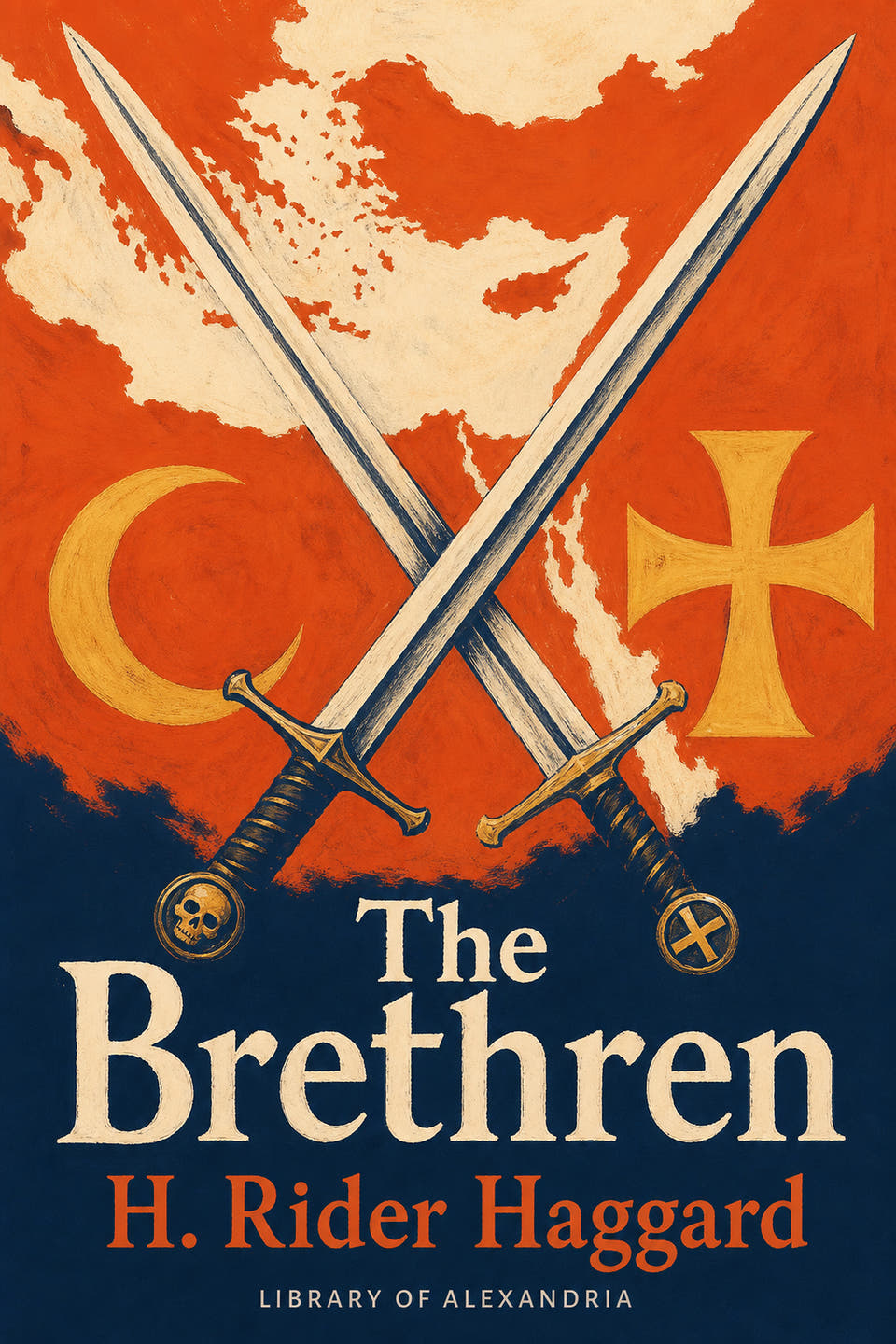 The Brethren by H. Rider Haggard, the cover