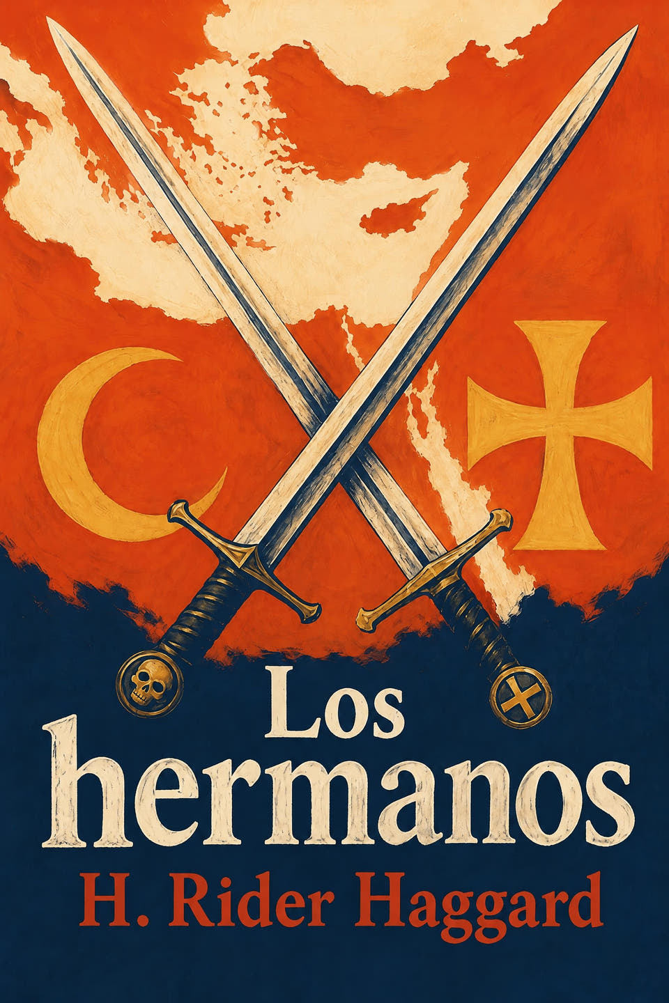 Los hermanos by H. Rider Haggard, the cover