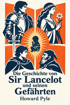 Die Geschichte von Sir Lancelot und seinen Gefährten, the cover of this edition