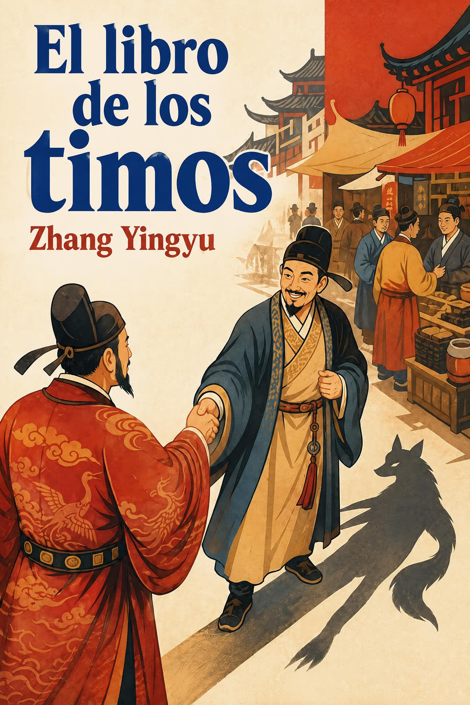 El libro de los timos by Zhang Yingyu, the cover